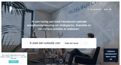 Desktop Screenshot of hezelburcht.com